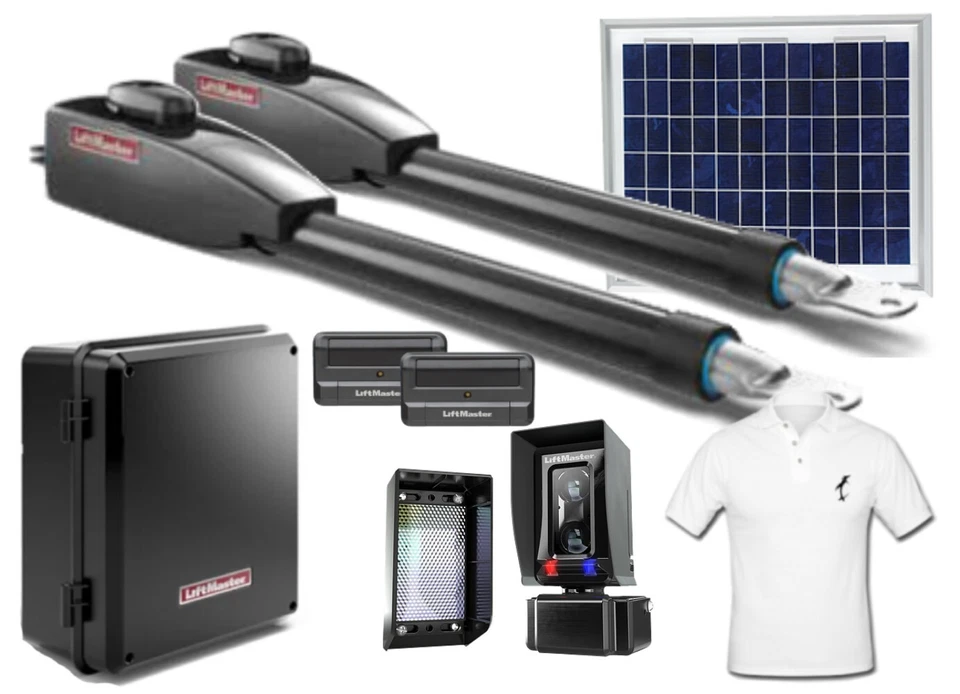 LiftMaster Swing Solar Gate Opener LA412PKGUL