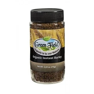 Green Field Organic Instant Barley Drink, Caffeine Free, 2.65 oz Kosher Exp.8/25 - Picture 1 of 2