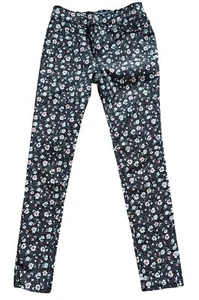 Old Navy Mädchen Rockstar Jeggings Hose Blumen verstellbarer Bund Stretch Gr. 12 - Bild 1 von 5