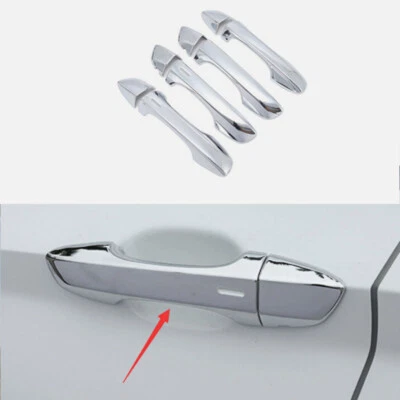 Отделка хромированной боковой смарт-дверной ручки для Volkswagen Jetta MK7 2019-2021 8 шт. - Изображение 1 из 4