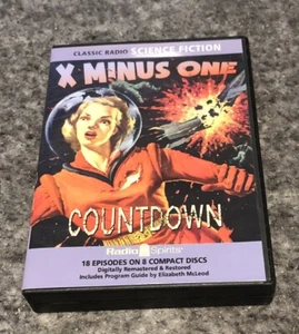 X MINUS ONE COUNTDOWN (CD, 8 Disc Set, 2016) Classic Radio Audio Broadcast RARE - Picture 1 of 6