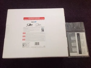 Nintendo Wii U Refurbished Konsole 32gb Schwarz LEERKARTON und Bedienungsanleitung - Bild 1 von 6