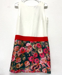 Anthropologie Sunday in Brooklyn Floral Sleeveless Sheath Dress Size Small - Picture 1 of 7
