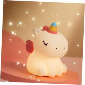 Unicorn Night Light for Kids - Cute Nursery Night Light, LED Squishy Modern - Picture 1 of 7