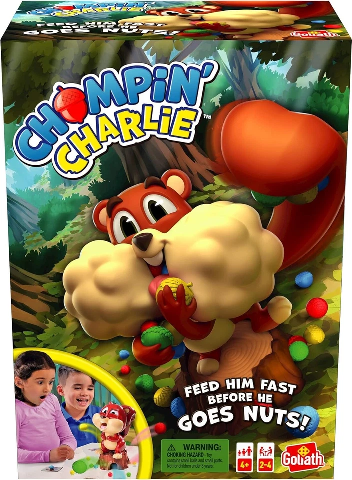 brand New - Goliath Chompin' Charlie - Ages 4+ | 2-4 players - Image 1 of 1