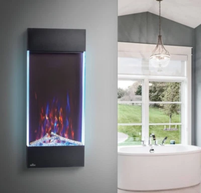 Chimenea eléctrica vertical colgante de pared Napoleon 38" Allure, NEFVC38H Foto 1 de 4