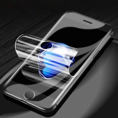 Soft Hydrogel Film Screen Protector Cover For iPhone 14 13 12 Pro Max 11 XR XS 8 - Image 1 of 4