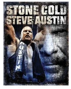 WWE - STONE COLD STEVE AUSTIN Blechschild 16" x 12,5" - Bild 1 von 1