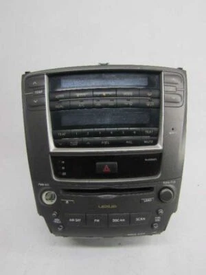 2006-2008 Lexus IS250 am fm radio cd player screen receiver OEM 86120-53320 - Image 1 of 4