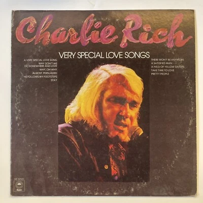 Charlie Rose Very Special Love Songs LP Vinyl Record KE32531 Album Epic - Image 1 of 4