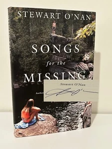 SONGS FOR THE MISSING / STEWART O'NAN / SIGNED FIRST EDITION 1ST PRINT / AS NEW - Imagen 1 de 12