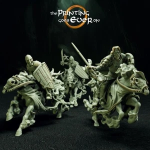 Caballeros Fantasma Ejército de Muertos 28mm Miniatura Mazmorra y Dragones Fantasía Wargaming - Imagen 1 de 8