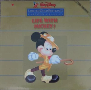 LIFE WITH MICKEY LASERDISC LIMITED GOLD EDITION - Picture 1 of 1