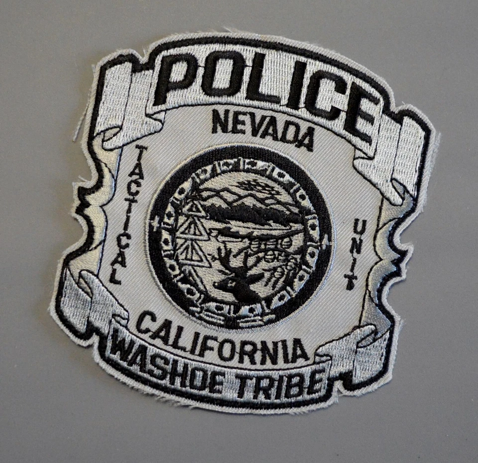 Washoe Tribe California Nevada Police Tactical Unit Patch ++ Mint CA NV - Image 1 of 1