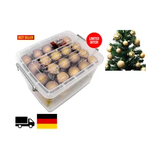 weihnachtsgeschenke weihnachtskugeln – kunststoff – in aufbewahrungsbox – 70 ... - Bild 1 von 3
