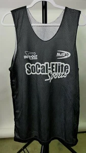IN-N-OUT Burger Black & White Sleeveless Basketball Shirt Size Small Tank Top - Picture 1 of 12