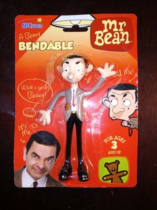 憨豆先生憨豆先生卡通和电视人物可动人偶动作玩偶 Ebay