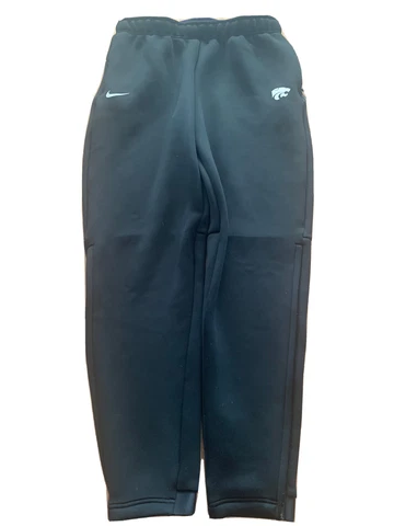 Nike On Field Kansas State Wildcats Sweat Pants Men’s Large Black Cover