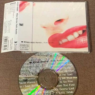 PATTI AUSTIN Kiss Remix JAPAN 5" MAXI CD PCCY-00881 w/ OBI + PICTURE SLEEVE 1996 - Imagem 1 de 4