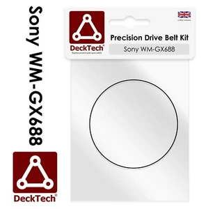 DeckTech™ Cintura di ricambio per Sony Walkman WM-GX688 WMGX688 Cinture in gomma - Foto 1 di 3