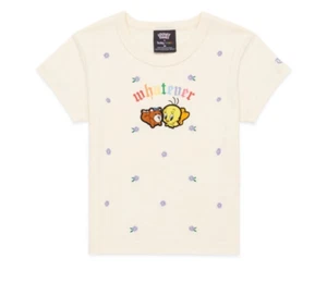 NUEVA Camiseta Teddy Fresh Looney Tunes Mujer Marfil - Imagen 1 de 9