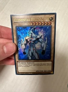Yu-Gi-Oh! Elemental Hero Neos MAMA-EN106 Ultra Pharaoh Rare - Picture 1 of 10