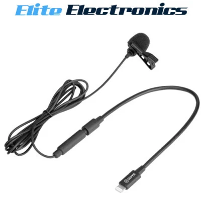 Boya BY-M2 Lavalier Clip On Lapel Microphone for iOS Devices - Image 1 of 2