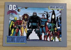 DC Comics Cosmic Odyssey  #157 1992 Heroes From Beyond Trading Card Series 1 - Picture 1 of 2