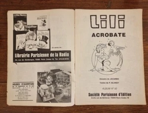 LILI tome 50: LILI acrobate. Edition Originale de 1980 - Imagen 1 de 2