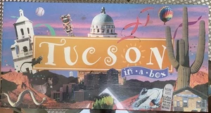 Tucson In A Box Brettspiel.  Nagelneu Versiegelt. Made In U.S.A. RAR - Bild 1 von 3