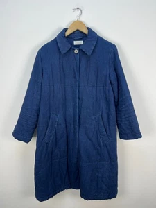 Toast Cotton Denim Style Coat Jacket Womens Size 8 - Picture 1 of 11