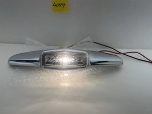 NOS Jaguar Mk1 MK2 Trunk Backup License Light Housing Trim Glass Lens Lucas 512 - Picture 1 of 17