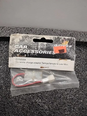 NIP Dynamite DYNC0070/DYN5004 Charge Adapter TAM Female to Losi Mini - Image 1 of 4