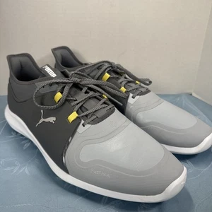 PUMA IGNITE FASTEN 8 PRO spikeless Golf Shoes size 13 194466-05 Gray - Picture 1 of 15