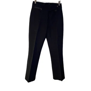 Obermeyer Vintage Black Womens Wool Blend Stirrup Ski Pants size 6R - Picture 1 of 4