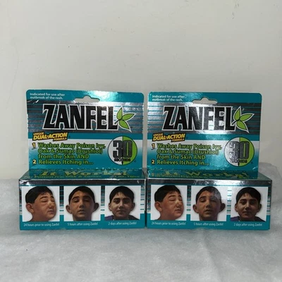 2 UNIDADES de hiedra venenosa, roble y zumaque ZANFEL alivio de la picazón 1 oz (2 oz en total) caducidad: 2032 Foto 1 de 4