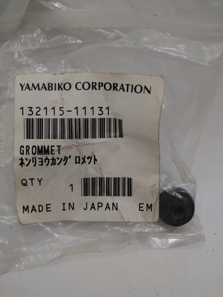 NEW ECHO SINGLE HOLE FUEL LINE GROMMET 13211511131 OEM - Image 1 of 1