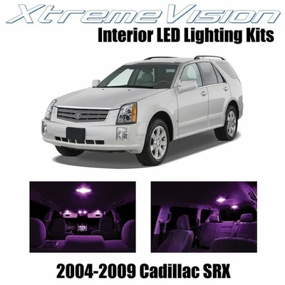 LED interior XtremeVision para Cadillac SRX 2004-2009 (12 PIEZAS) rosa Foto 1 de 4