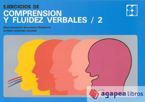 Ejercicios de comprensi¢n y fluidez verbales 2. NUEVO. ENVÍO URGENTE (Librería A - Imagen 1 de 1