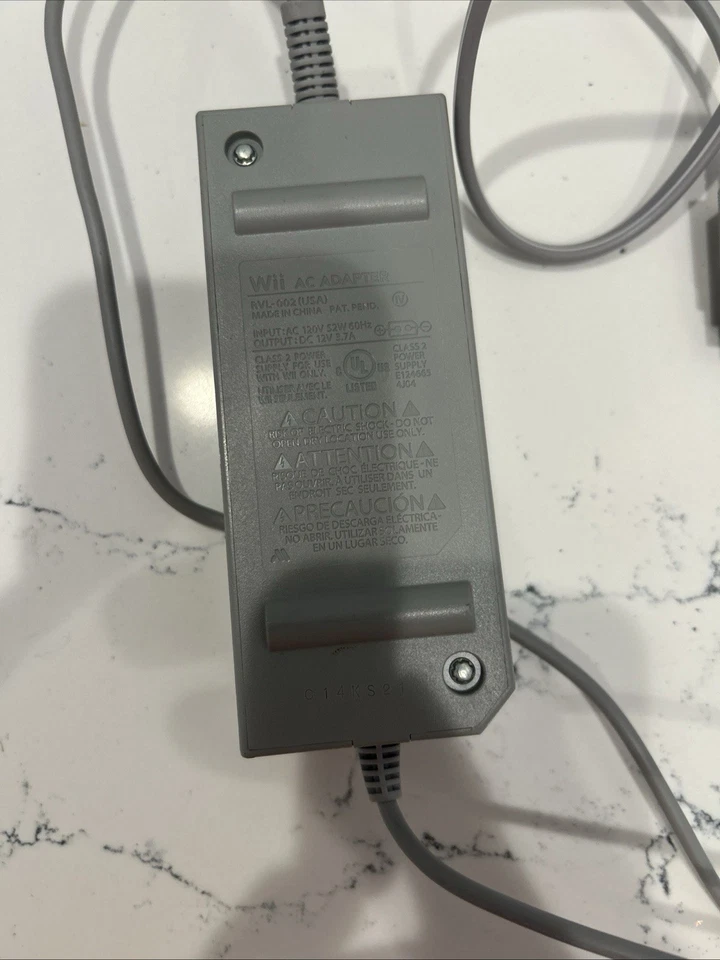 OEM Nintendo, Wii AC Adapter, RLV-002 class 2 power supply Tested Works great! - Image 1 of 1