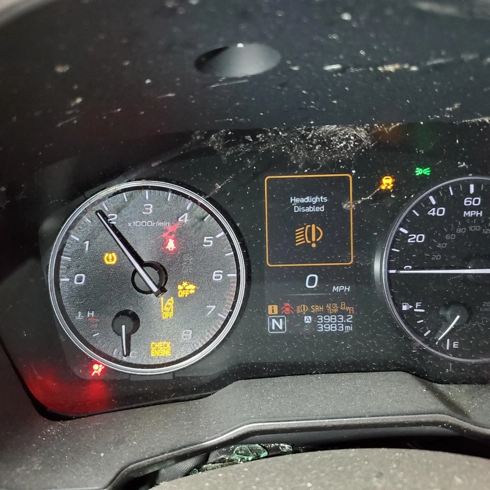 SUBARU LEGACY Speedometer MPH, ID 85002AN40A 25 - Image 1 of 1