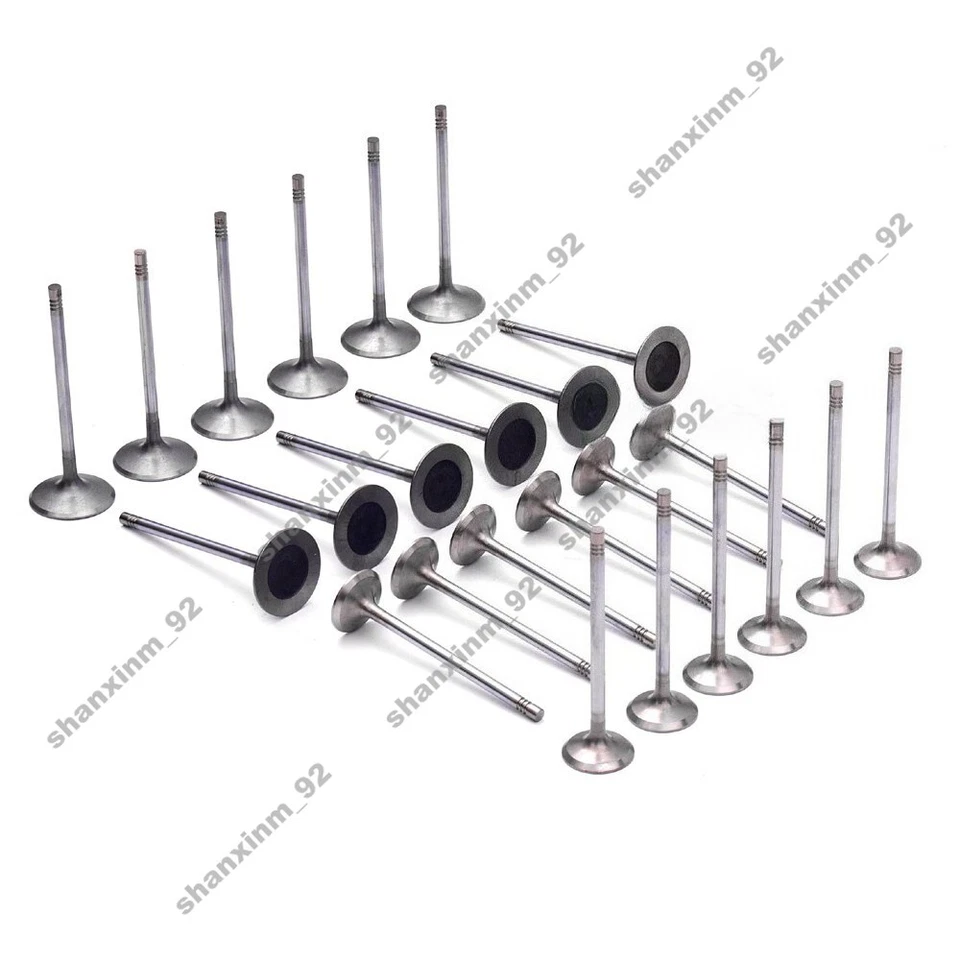 Válvulas de escape de admisión de motor para Mercedes-Benz CLK350 C350 E350 SLK350 3,5 L M272 Foto 1 de 4