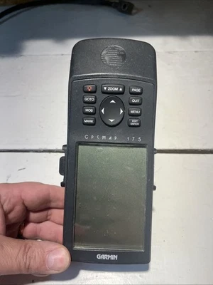 Garmin GPSMAP 195 Aviation Airplane Flying GPS Unit Only - Image 1 of 4