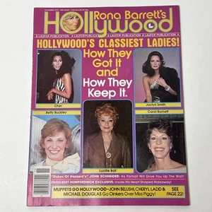 Rona Barrett's Hollywood Magazine 11/1979 Cher Jaclyn Smith Lucille Ball Burnett - Picture 1 of 3