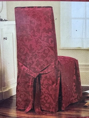 Target De Colección 2005 Tradicional Vacaciones Navidad 2 Fundas Deslizantes para Silla de Comedor Rojas Foto 1 de 4