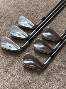 Mizuno Pro 245 5-PW Irons Aerotech Steelfiber i80 Regular LEFT HAND - Picture 1 of 7