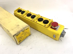 Nuevo Hubbell PBS6 Pulsador Colgante Estación 6 Botones Velocidad Única 6A 250VDC - Imagen 1 de 10