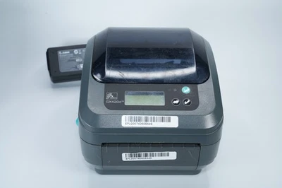 Zebra GX420d Direct Thermal Barcode Printer USB - Image 1 of 4