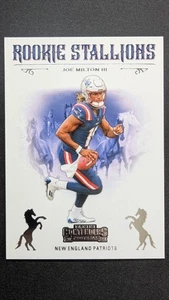 2024 Panini Contenders Rookie Stallions #12 Joe Milton III New England Patriots - Picture 1 of 2