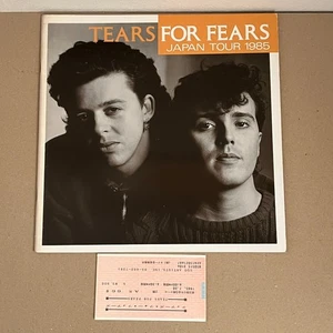 Tears For Fears- 1985 Japan Tour Concert Program Ticket Stub-very good condition - Picture 1 of 9